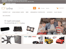 Tablet Screenshot of iofi.com.ar